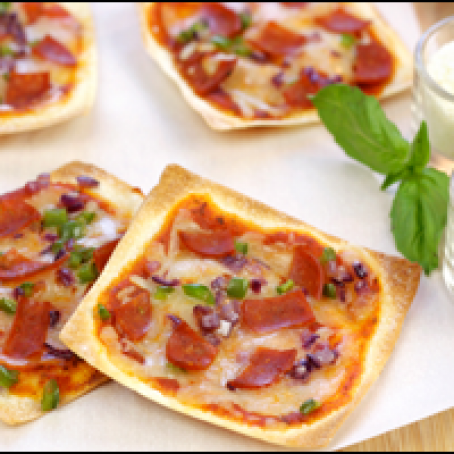 MINI THIN-CRUST PIZZAS