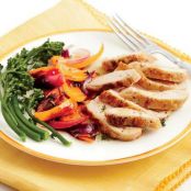 Prevention Roast Chicken & Peppers