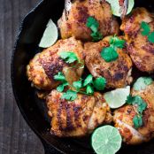 Roast Thai Chicken with Red Curry Rub