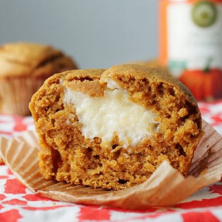 Pumpkin Cream Cheese Muffins