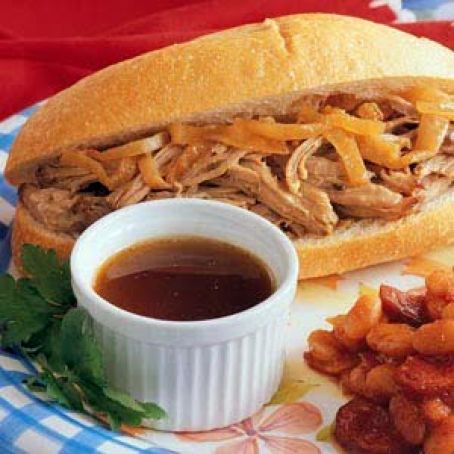 Fiesta Pork Sandwiches Recipe