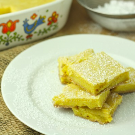 35 calorie lemon bars