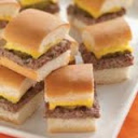Mini Cheeseburgers / Sliders