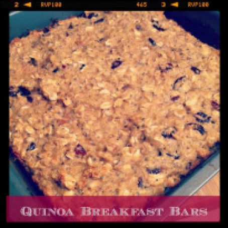 Quinoa Breakfast Bars