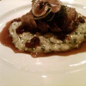 Roasted Duck Breasts with Farro Risotto and Duck Confit