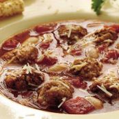 Slow Cooker Italian Meatball Soup