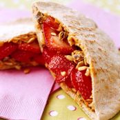 PB and Strawberry Pockets