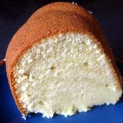 Pound Cake-Cream Cheese