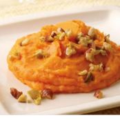 Carrot Puree with Hazelnut Tapenade