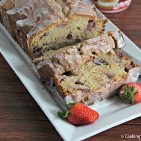 Strawberries and Cream Bread