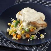 Stuffed Alfredo Pork Chops Recipe