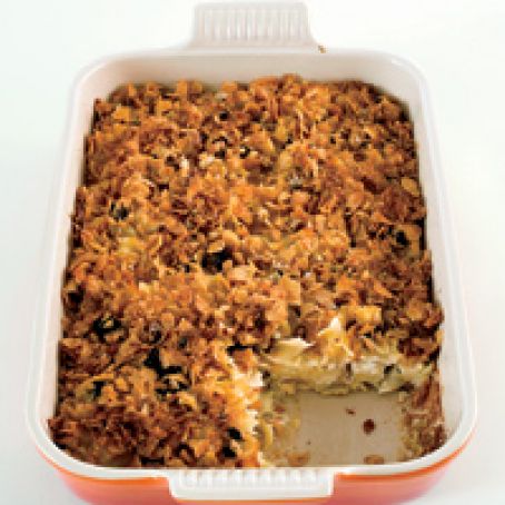 Sweet Noodle Kugel with Dried Cherries