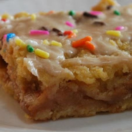 Crumb Topped Apple Pie Bars