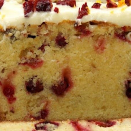 Orange Cranberry Pound Cake