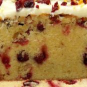 Orange Cranberry Pound Cake