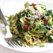 Pesto Zucchini Noodles