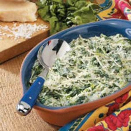 2004 Quick Creamed Spinach