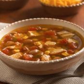 Leftover Turkey Taco Soup