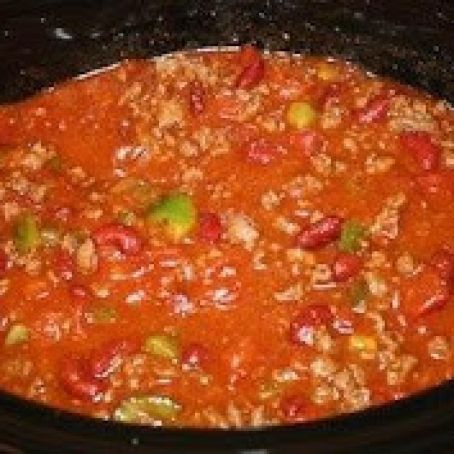 My Delicious Homemade Crockpot Chili