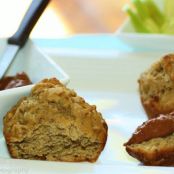 Banana Muffins~No Sugar (with Chocolate Spread)