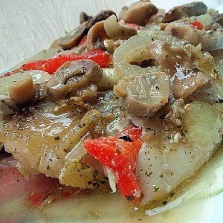 MERO AL HORNO A LA SIDRA