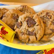 MR. GOODBAR PEANUT BUTTER COOKIES