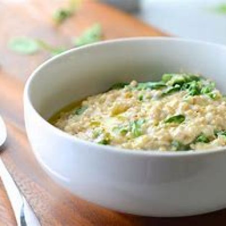 Savory Oatmeal (Cheesy Oatmeal)
