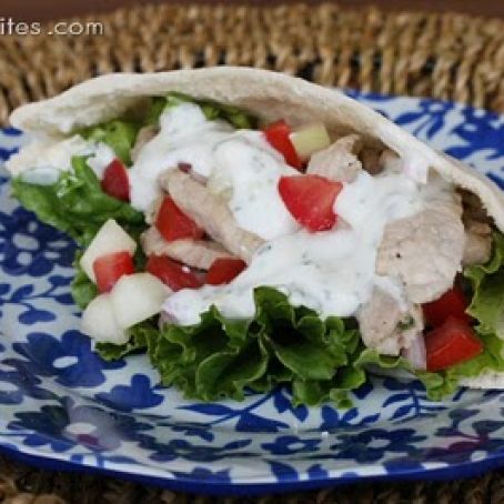 Greek Style Pita Sandwiches