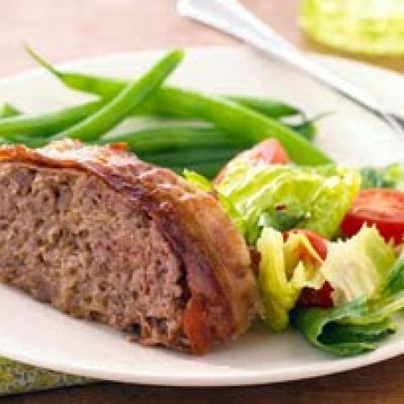 Cheesy Bacon Meatloaf