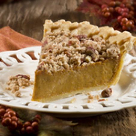 Apple Butter Pumpkin Pie