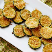 Zucchini Parmesan Crisps