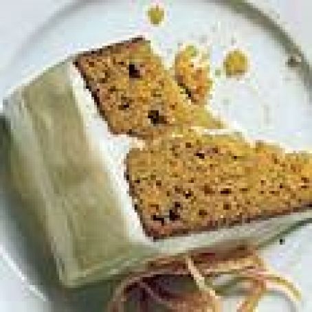 Pumpkin Spice Layer Cake with Caramel and Cream Cheese Frosting