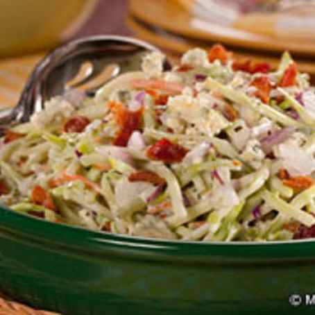 Blue Cheese Bacon Slaw