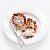 Stuffed Tomatoes with Mozzarella