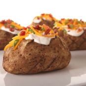 Grilled Baked Potatoes