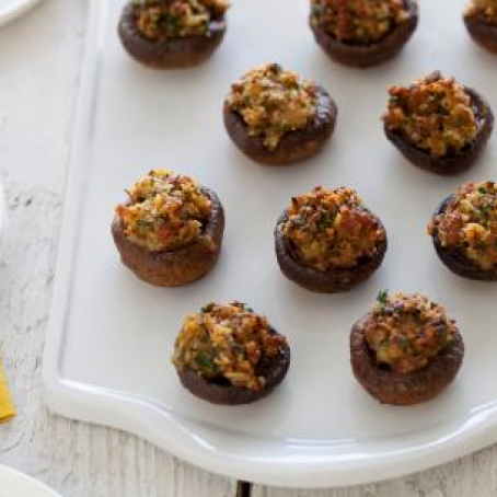 Sausage-Stuffed Mushrooms (Ina Garten)