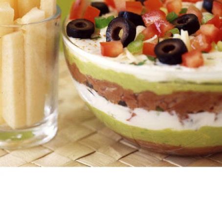 Layered Mexican Bean Dip