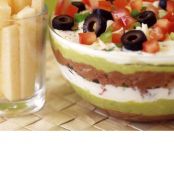 Layered Mexican Bean Dip