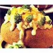 Creamy Broccoli & Cheddar Potato Topper