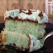 Creme-de-menthe Cake