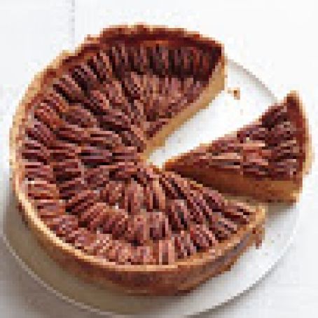 Mile-High Pumpkin-Pecan Pie