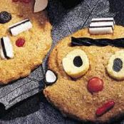 Make-a-Face Pumpkin Cookies