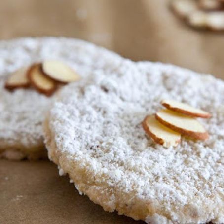 Double Almond Sugar Cookies