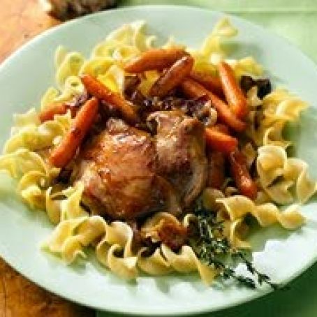 Honey-Glazed Chicken and Carrots