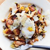 Chicken Hash with Eggs