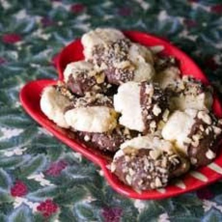 Chocolate Dipped Shortbread