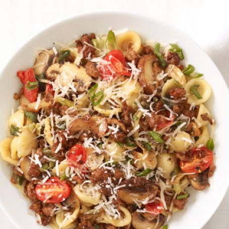 Orecchiette With Spicy Sausage