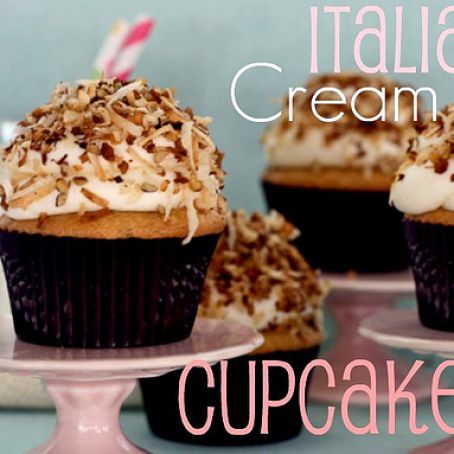 Italian Cream Cupcakes