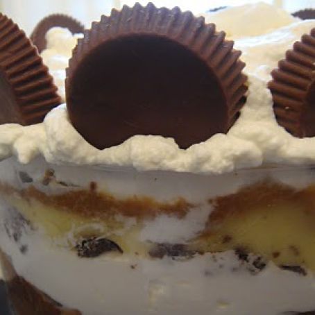 Peanut Butter & Chocolate Lover's trifle