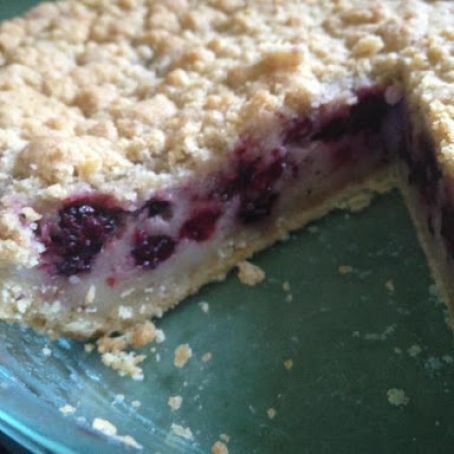BLACKBERRY CUSTARD PIE